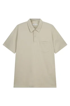 Polo rayas bolsillo