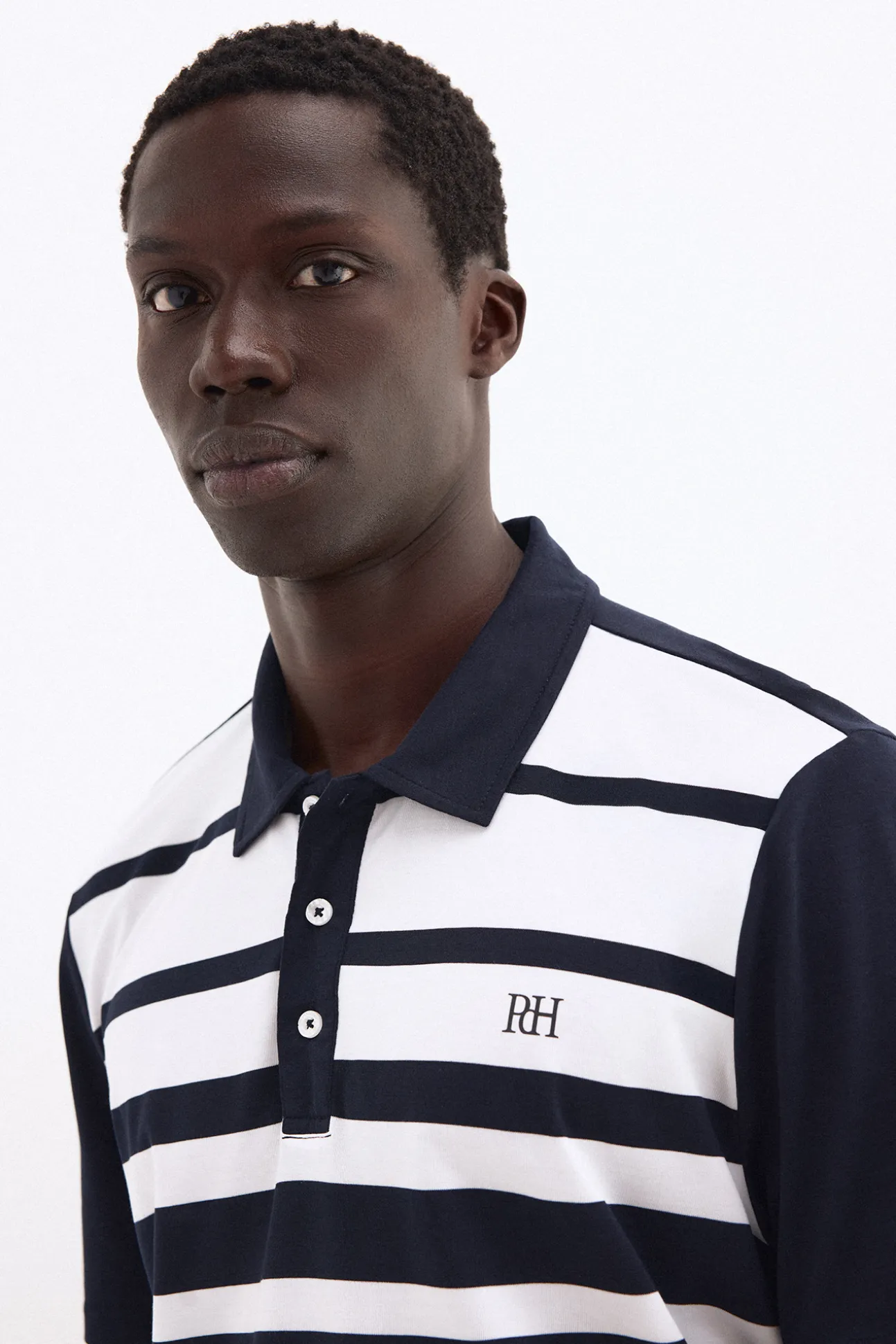 Polo rayas golf