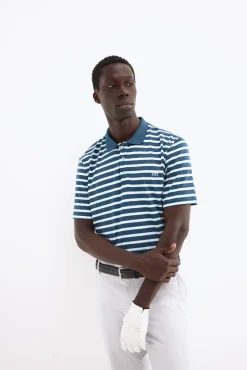 Polo rayas golf