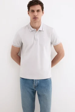 Polo tips jacquard