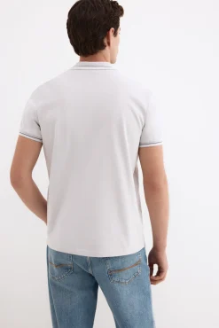 Polo tips jacquard