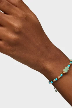 Pulsera de gemas motivo oso Tibet