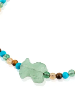 Pulsera de gemas motivo oso Tibet