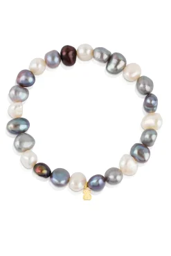 Pulsera de oro y perlas cultivadas barrocas Sweet Dolls