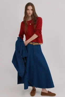 Regina. Falda denim