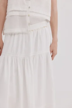 Rufina. Falda jaretas