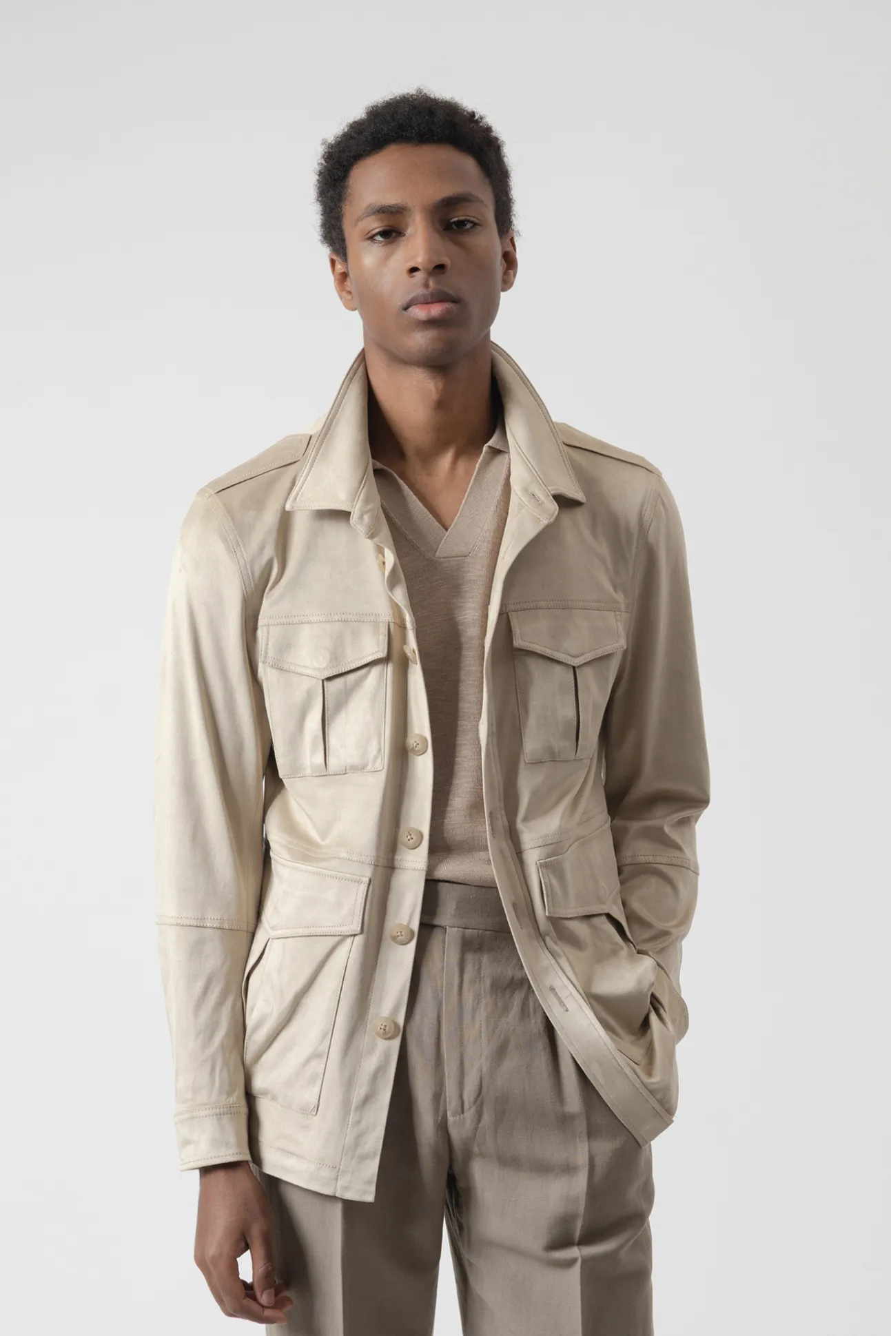 Sahariana suede