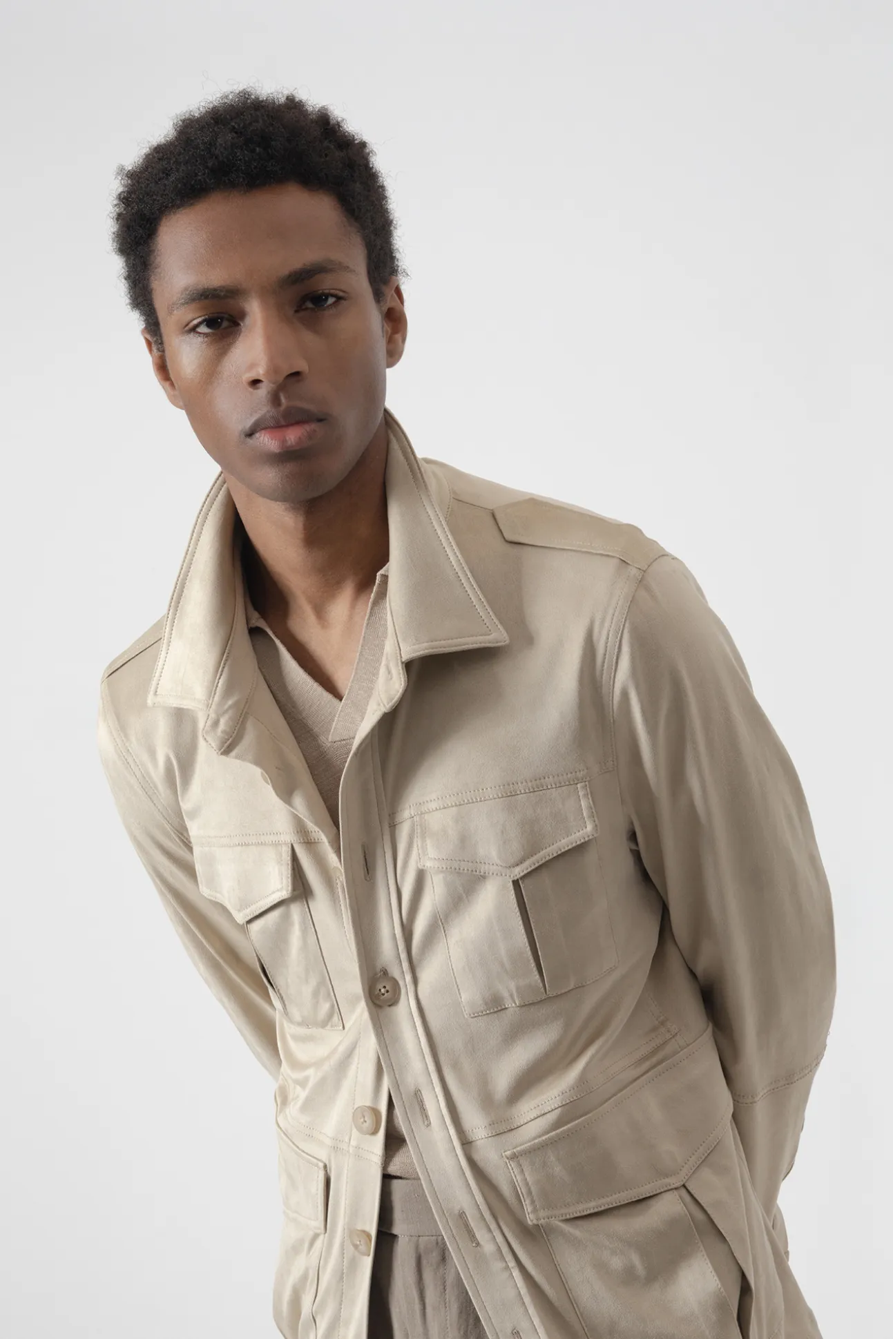 Sahariana suede