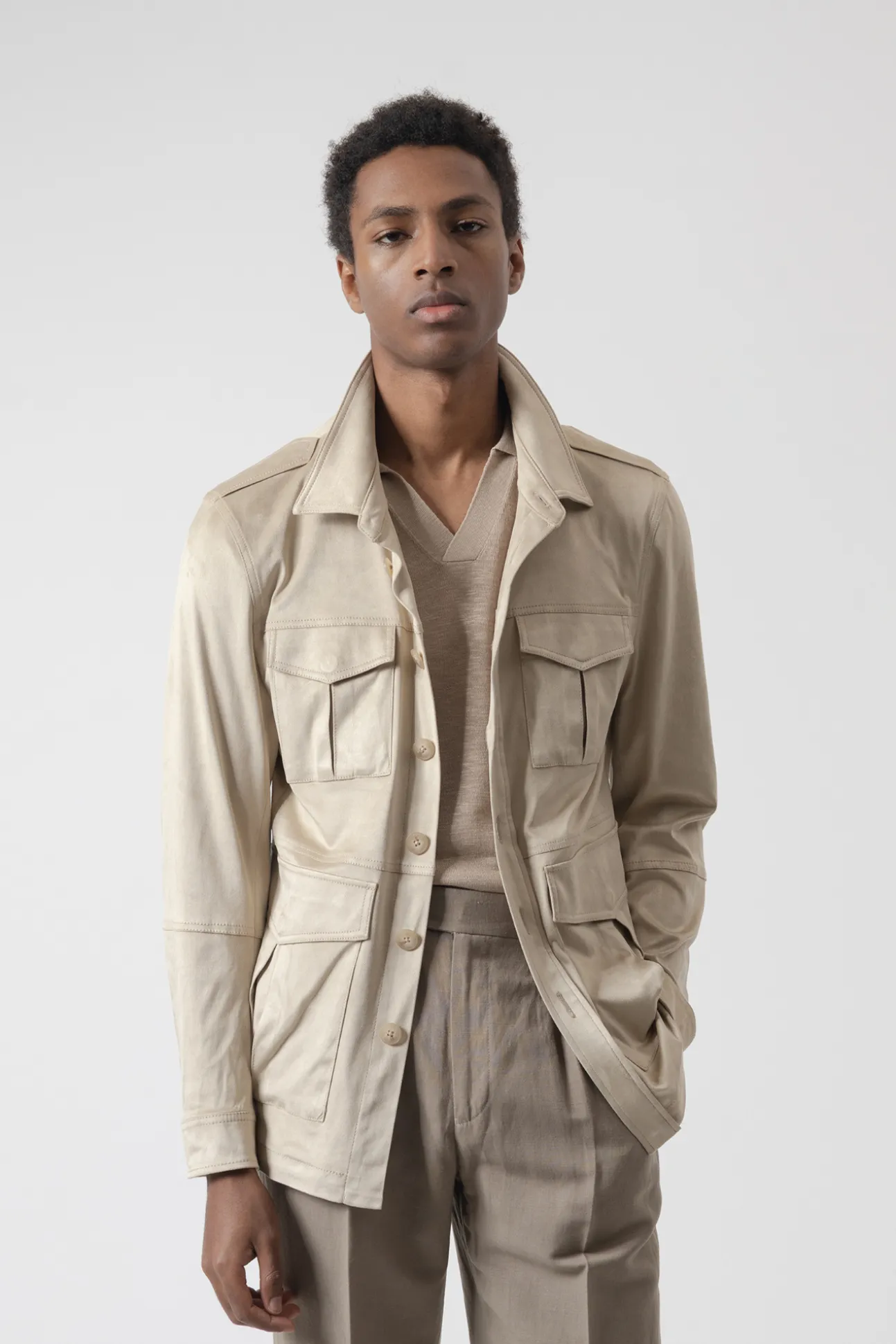 Sahariana suede