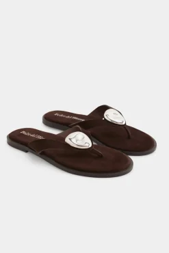 Sandalia joya piel