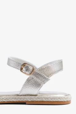 Sandalia plana señora Riazor Cuerda