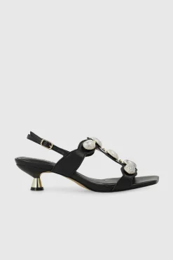 Sandalias efecto piel
