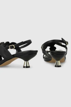 Sandalias efecto piel