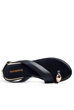 Sandalias piel anillo joya stony