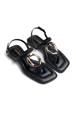 Sandalias piel joya matuu