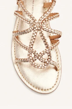 Sandalias piel trenzada orland