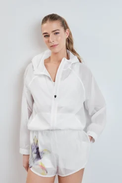 Short técnico ultra ligero malla blanco