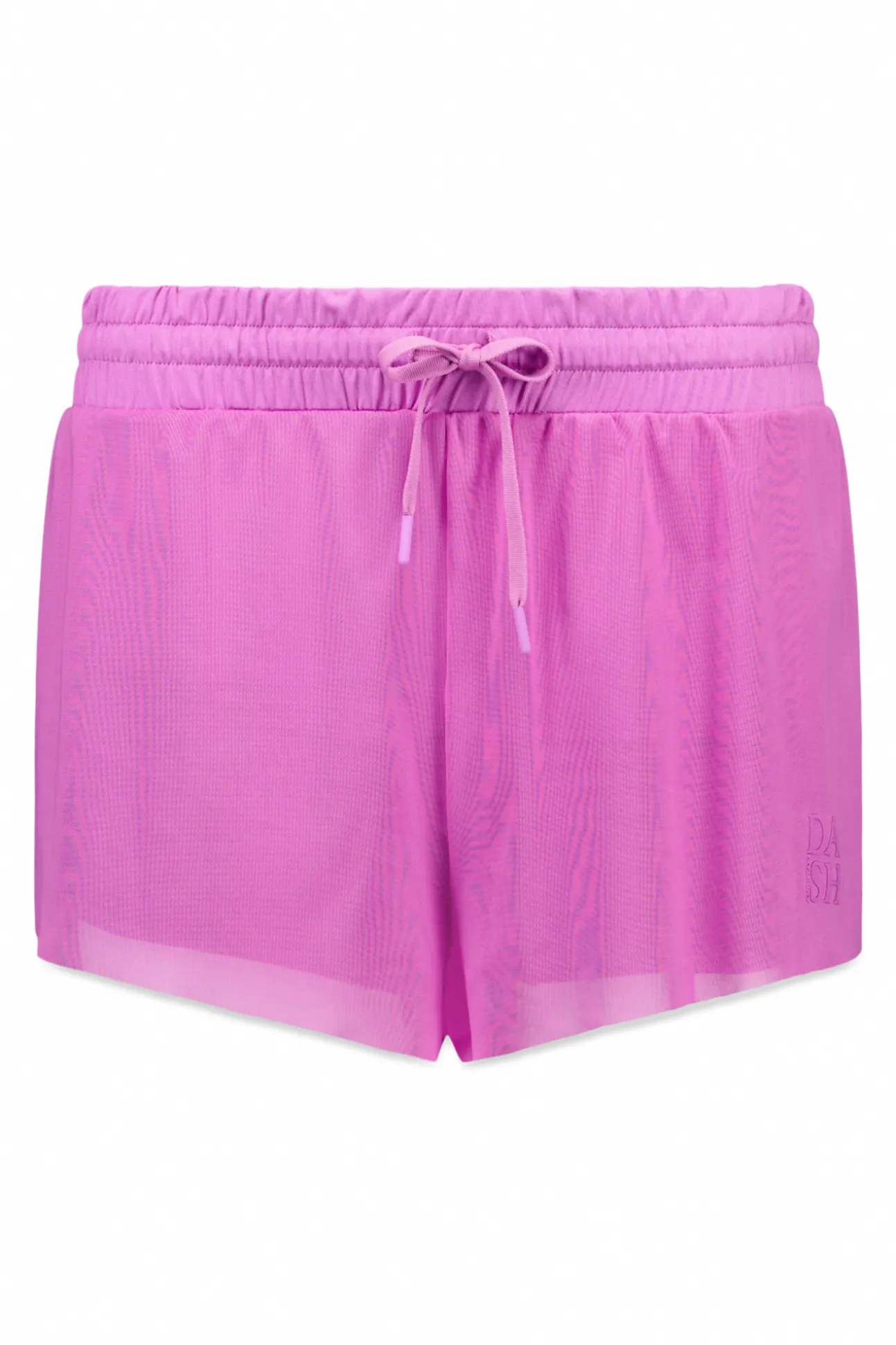 Short ultra ligero malla rosa