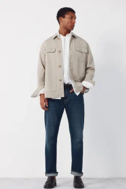 Sobrecamisa lisa Tencel