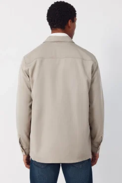 Sobrecamisa lisa Tencel