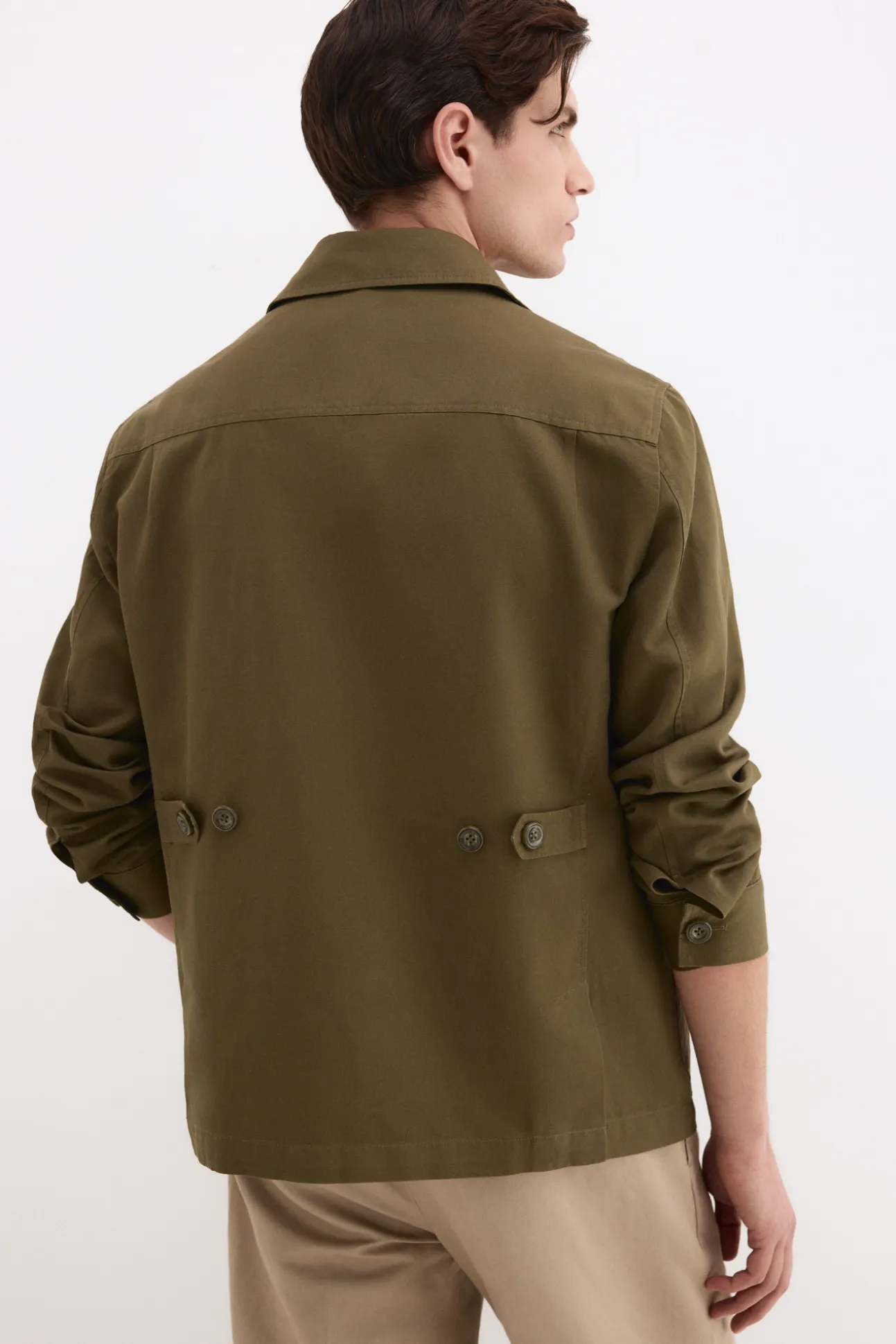 Sobrecamisa mezcla lino