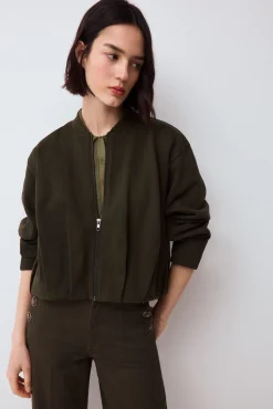 Sudadera abierta