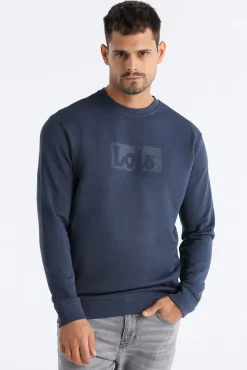 Sudadera cuello caja