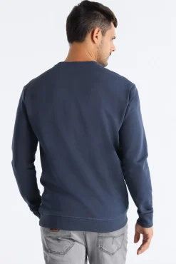 Sudadera cuello caja