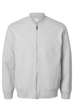 Sudadera estilo Bomber confeccionada con algodón orgánico
