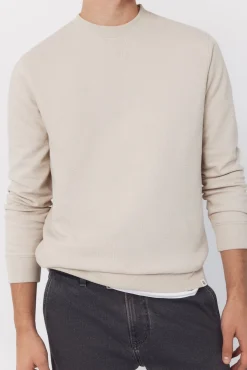 Sudadera estructura cuello caja