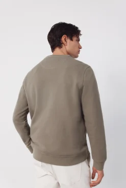 Sudadera estructura cuello caja