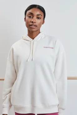 Sudadera felpa algodón blanco