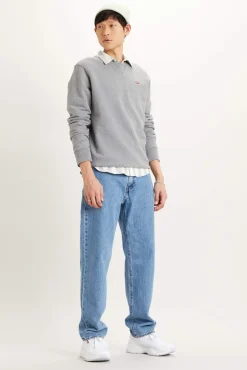 Sudadera Levi's® cuello redondo en tejido polar