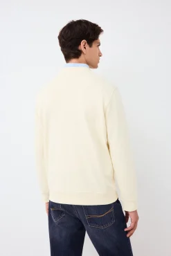 Sudadera logo cuello caja