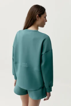 Sudadera oversize Lionel verde