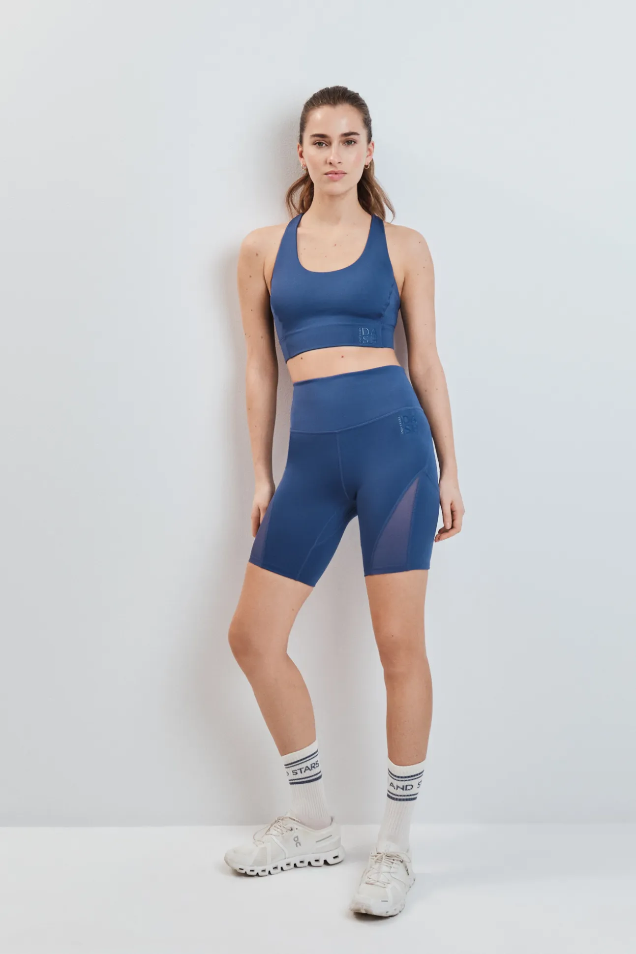 Sujetador deportivo 4D Stretch azul