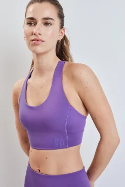 Sujetador deportivo 4D Stretch morado