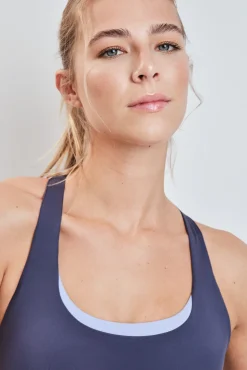 Sujetador deportivo gris 4D STRETCH