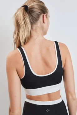 Sujetador deportivo negro 4D STRECTH