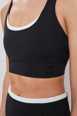 Sujetador deportivo negro 4D STRECTH