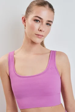 Sujetador deportivo SEAMLESS COMFORT vichy rosa