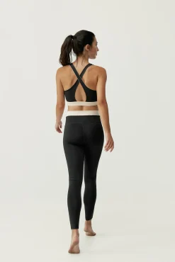 Sujetador top deportivo Fiorella negro/blanco