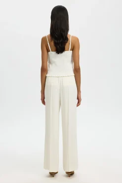 Top bandeau con volante