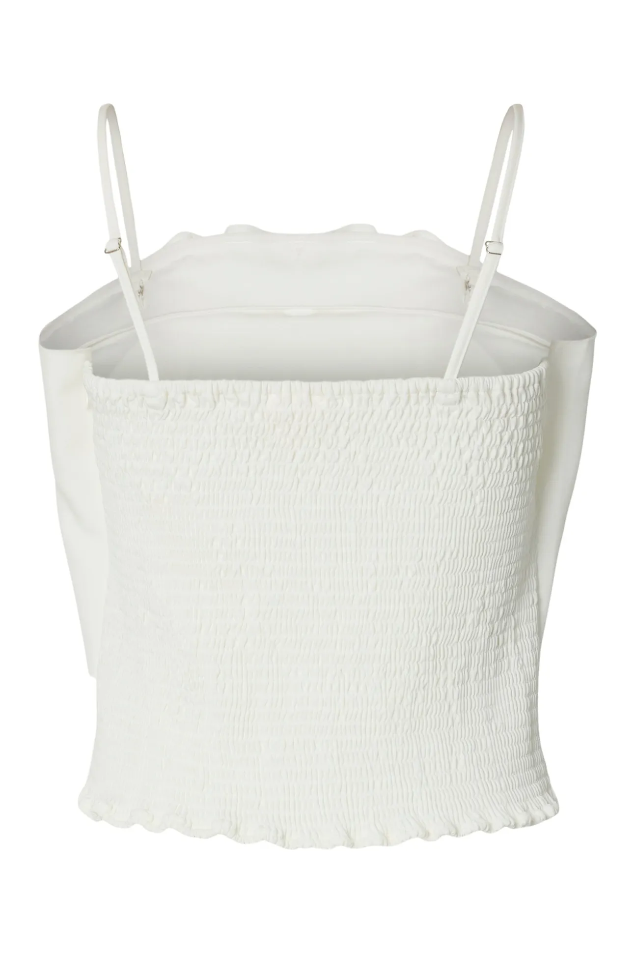 Top bandeau con volante