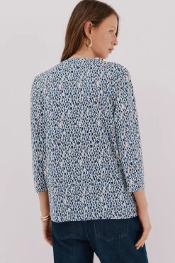 Top básico cuello mao