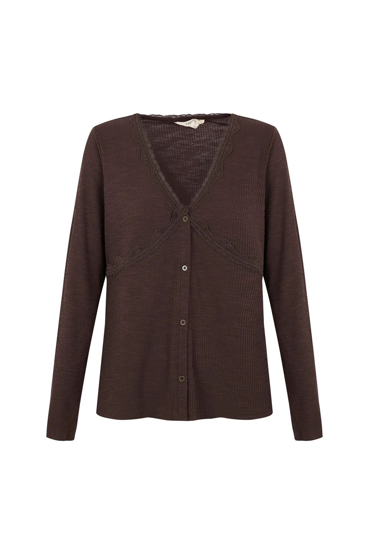Top cardigan blonda