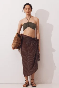 Top de bikini bandeau