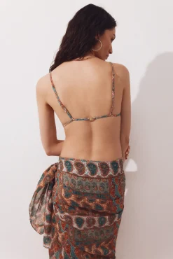 Top de bikini triangular