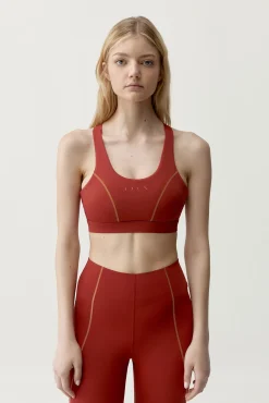 Top deportivo Brone rojo