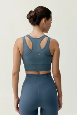Top deportivo Nina azul